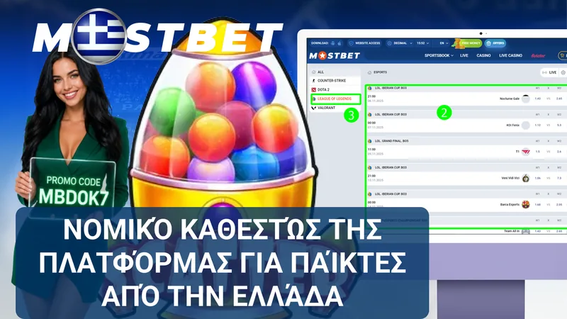 Νομικό καθεστώς της Mostbet και όροι συμμετοχής για παίκτες από την Ελλάδα.